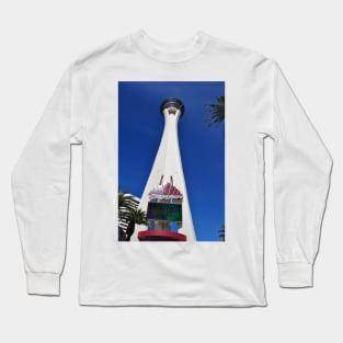 Stratosphere Tower Las Vegas Nevada America Long Sleeve T-Shirt